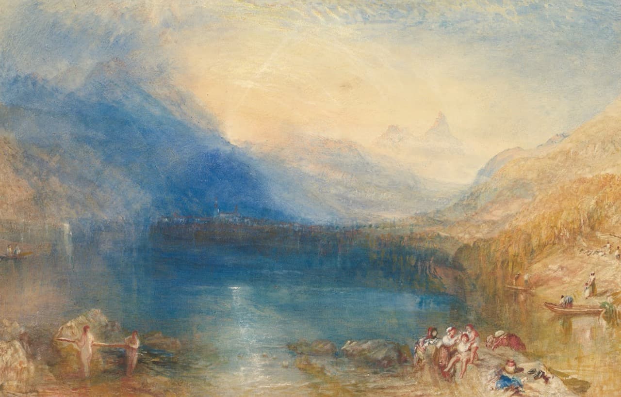 The Lake of Zug   William Turner大