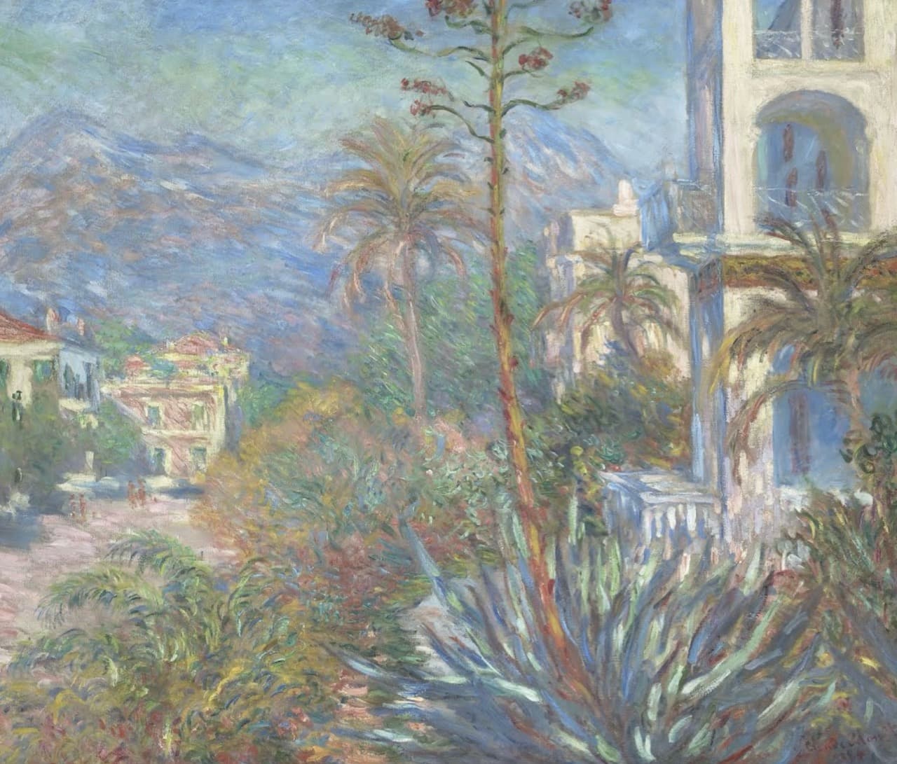 Villas at Bordighera   Monet大