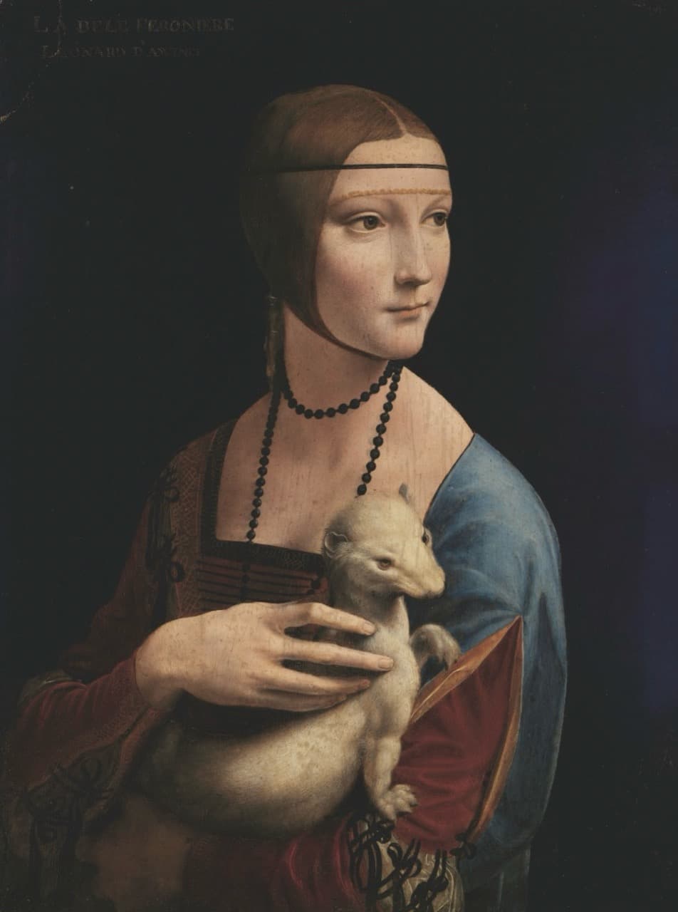 Lady with an Ermine-Leonardo da Vinci
