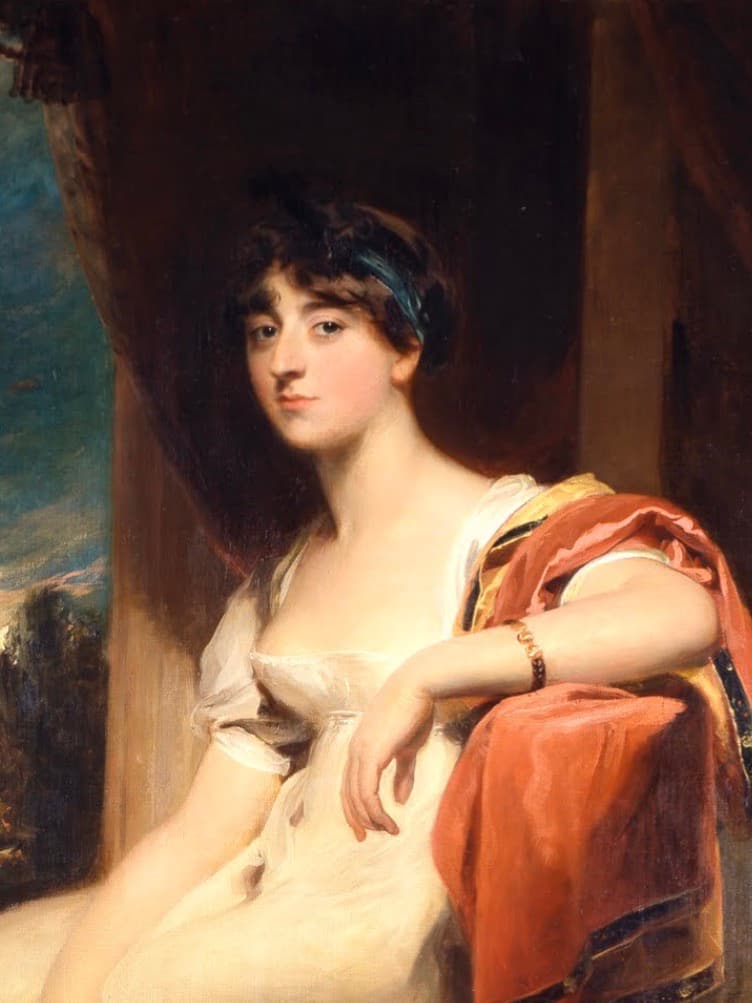 Miss Harriet Clements - Thomas Lawrence的副本