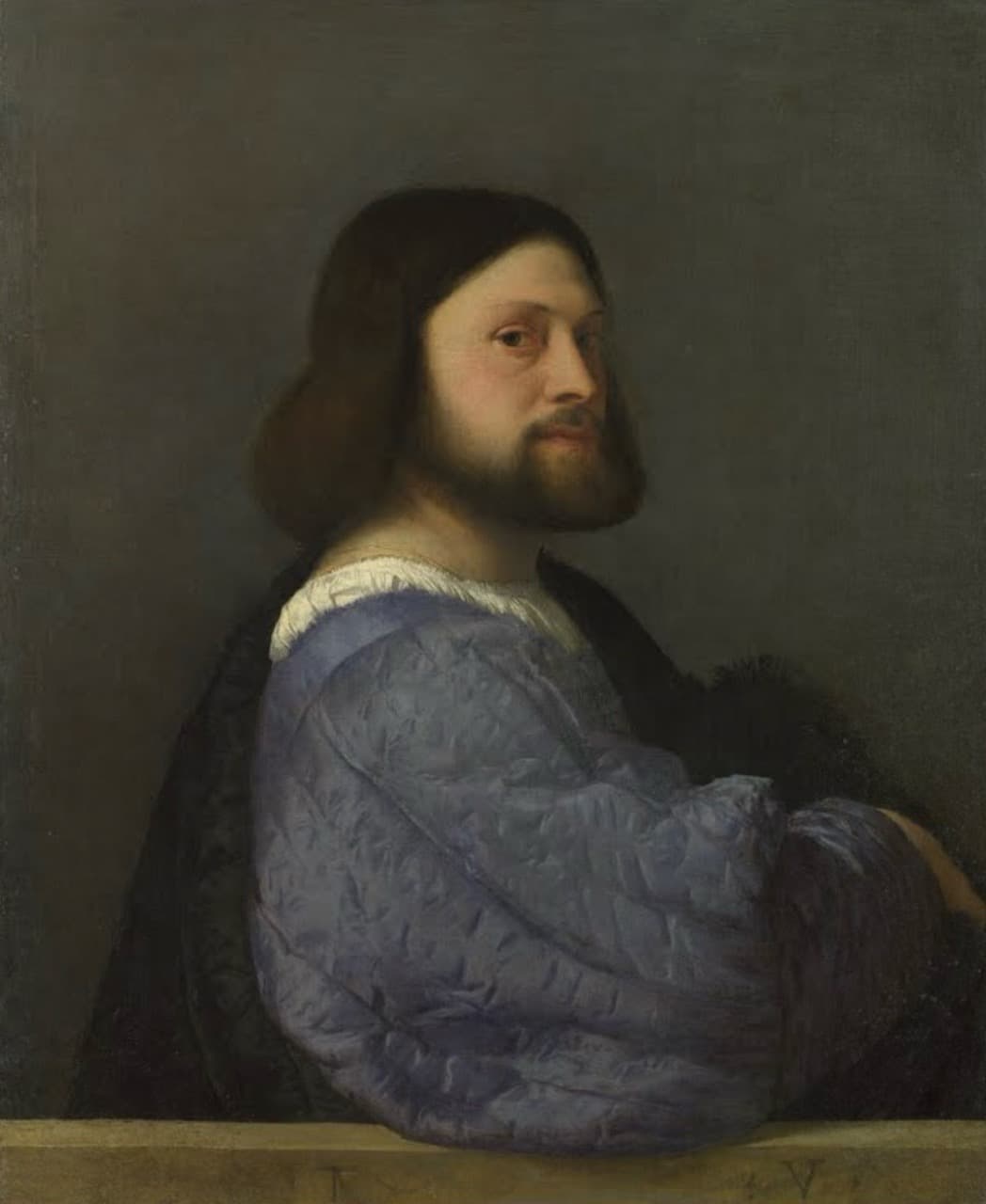 Portrait of Gerolamo (?) Barbarigo - Titianus
