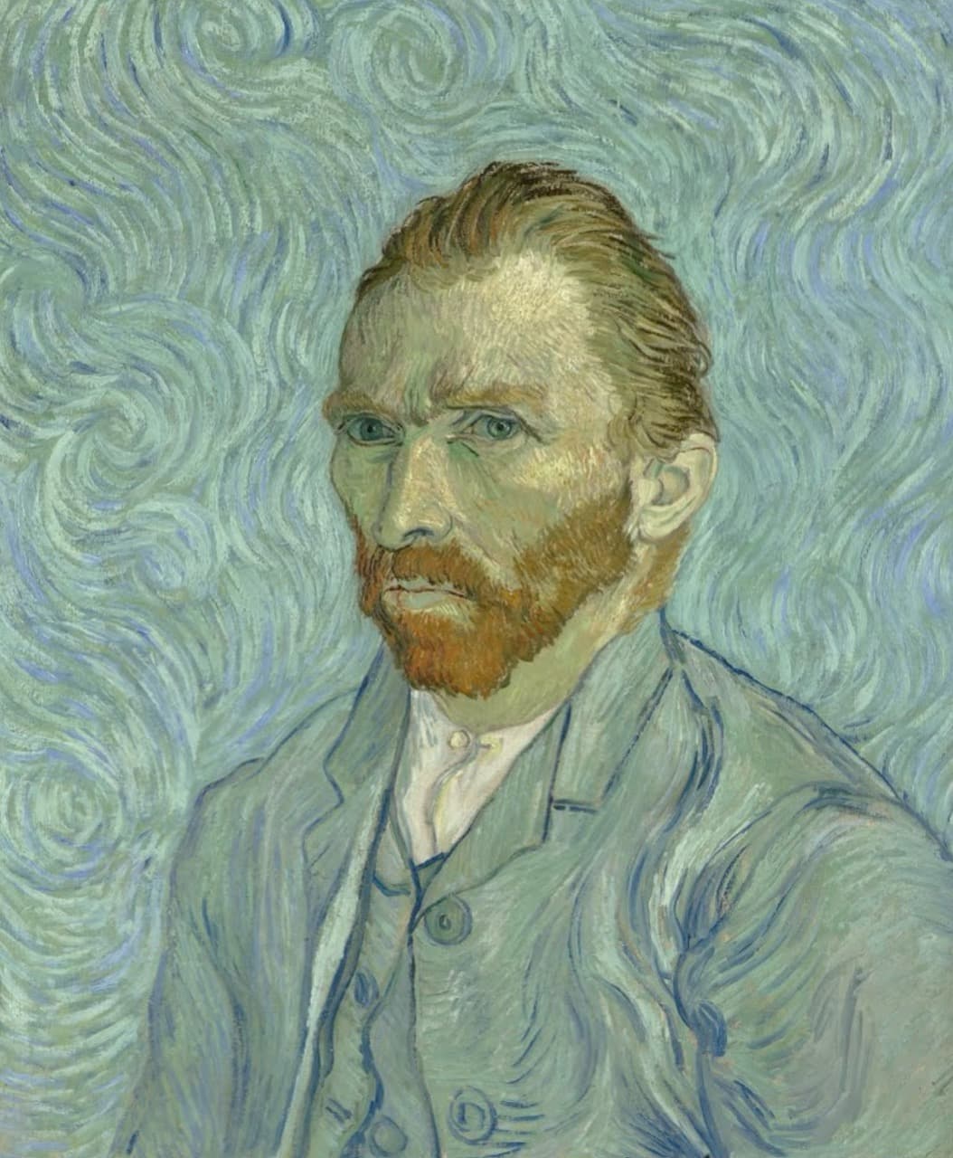 self-portrait blue - Van Gogh