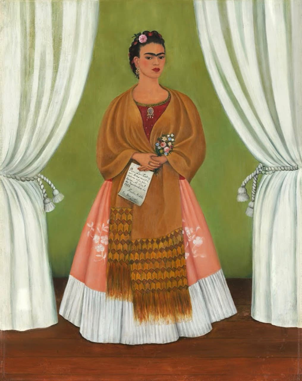 Self-portrait Dedicated to Leon Trotsky-Frida Kahlo