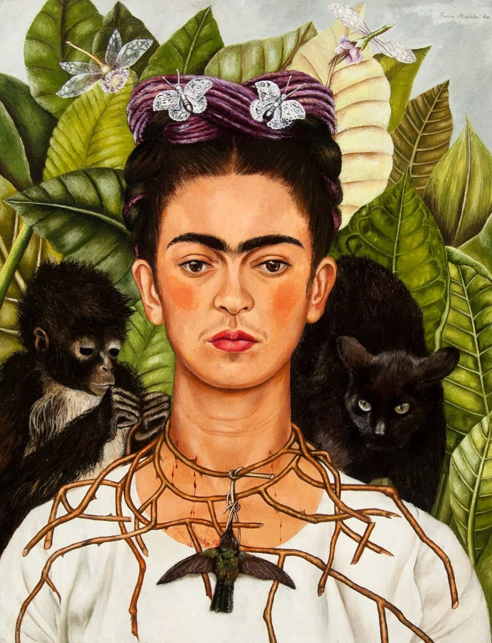 Self-portrait-Frida Kahlo