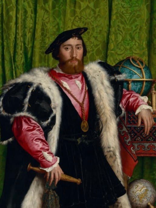 The Ambassadors - Hans Holbein的副本