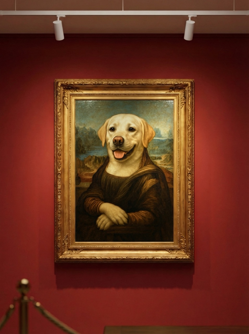 名画致敬款成品