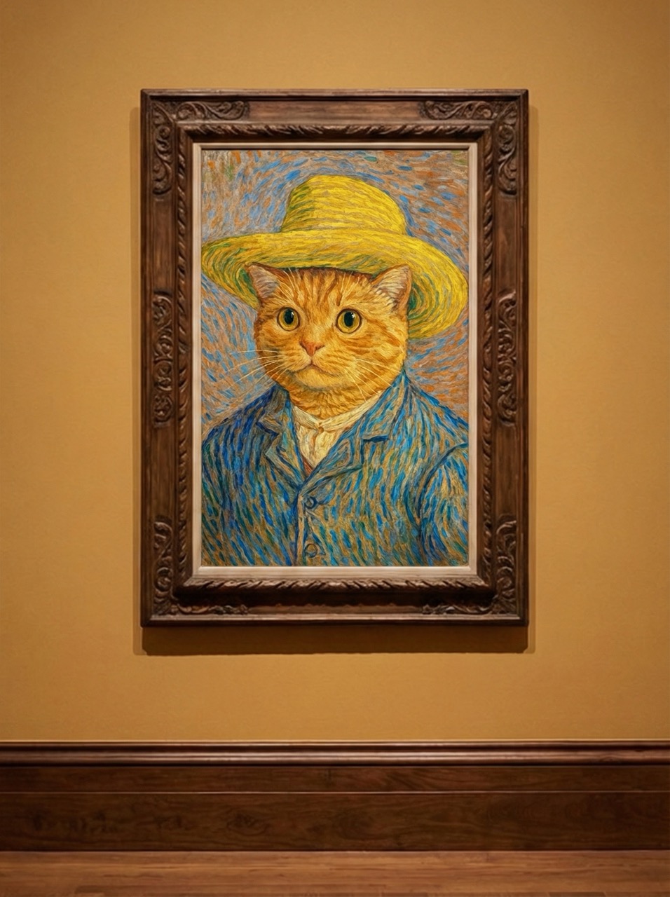 -梵高橘猫 最终成品