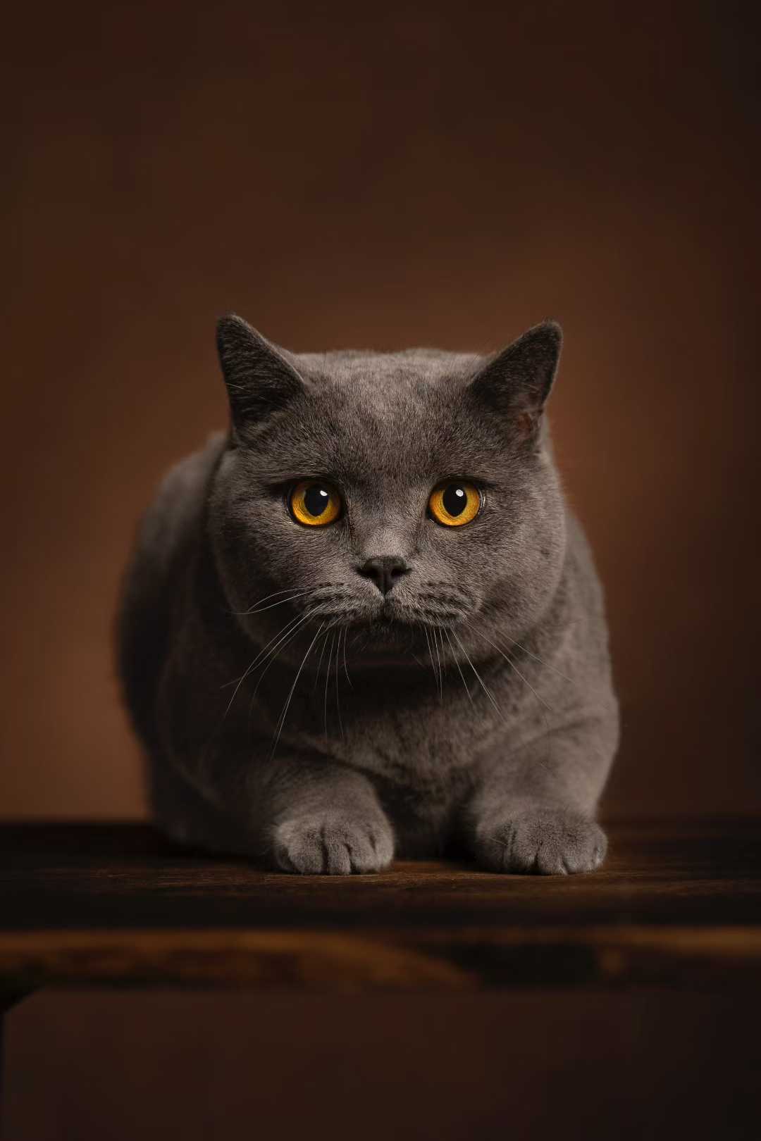 -单宠 10-黄眼蓝猫 原照片 1
